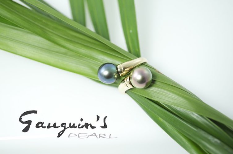 Tahitian cultured pearl from French Polynesia