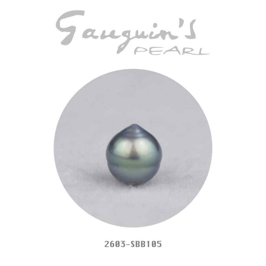 Tahitian pearl Semi-baroque, 10,5mm A+