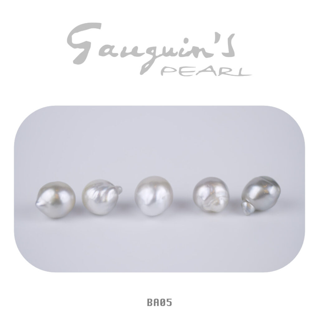 5 Baroque Tahitian pearls