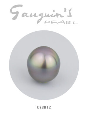 Tahitian pearl, AAA Semi-baroque 12mm