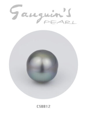 Tahitian pearl, AA Semi-baroque 12mm