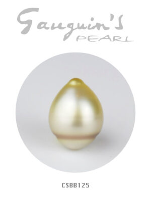 Tahitian pearl, AA Semi-baroque 12,5mm