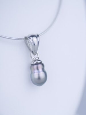 Tahitian pearl, 9,5mm AA