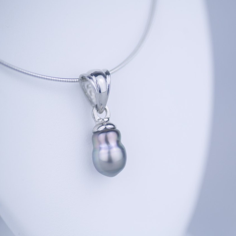 Tahitian pearl, 9,5mm AA