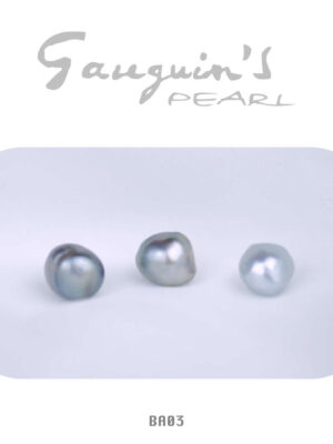 3 Baroque Tahitian pearls