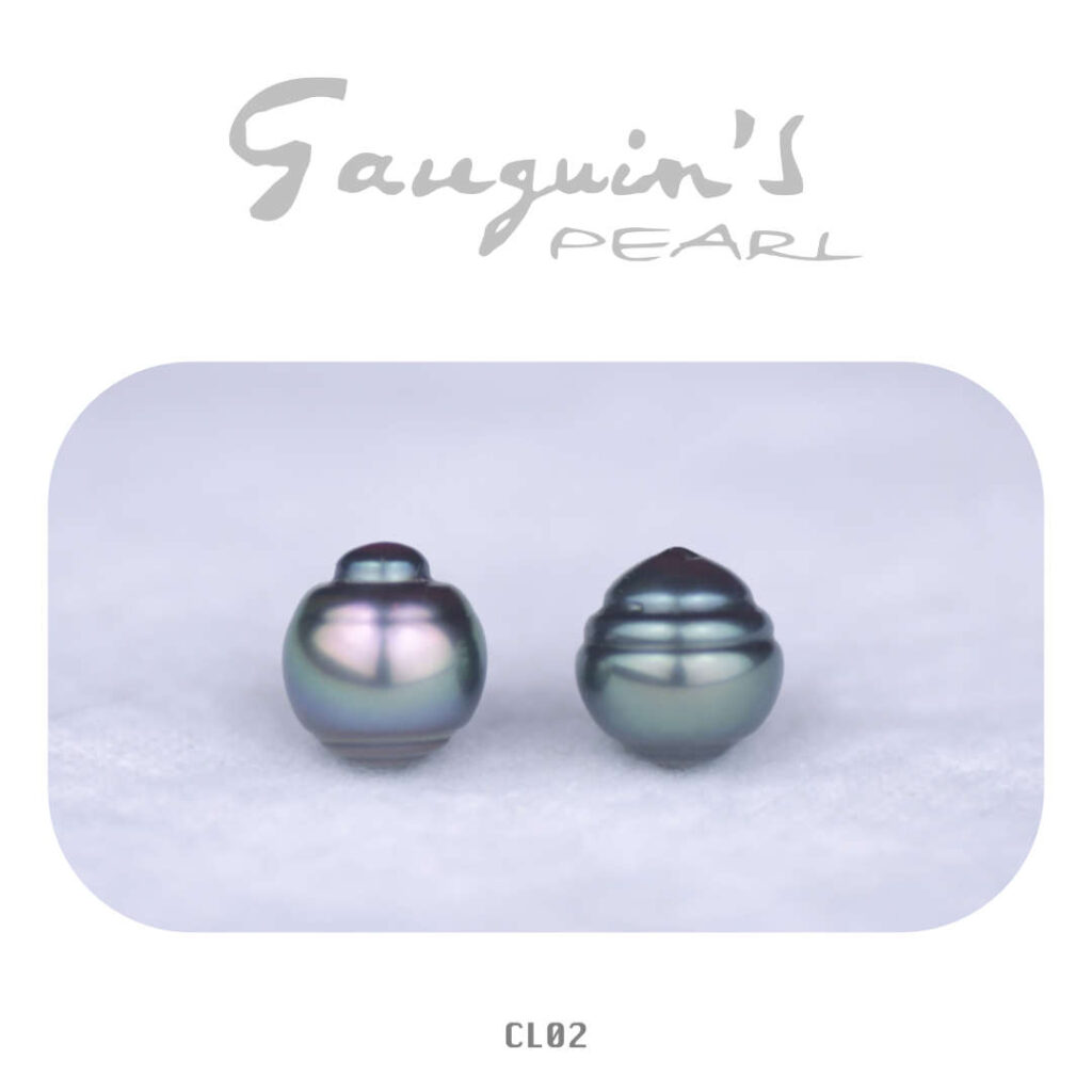02 Green Peacock Tahitian pearls