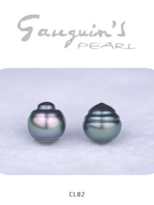 02 Green Peacock Tahitian pearls