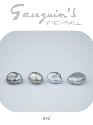 Tahitian pearl, 4 big Keshis