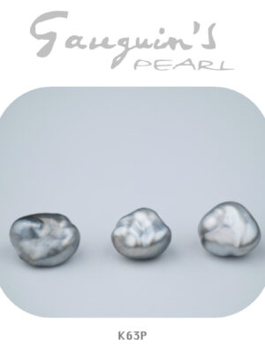 Tahitian pearl, 3 big Keshis