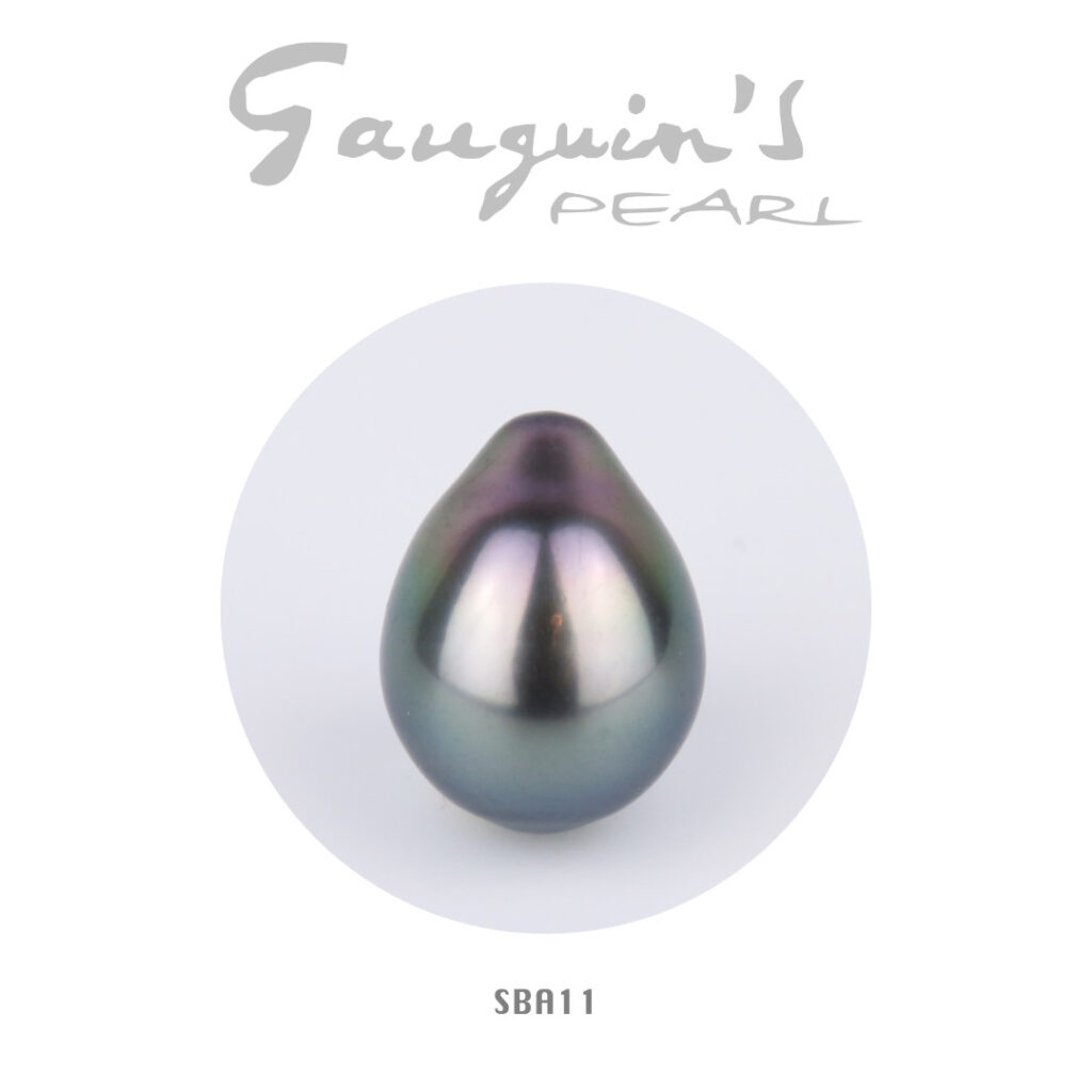 Tahitian pearl Semi-baroque, 11mm AAA