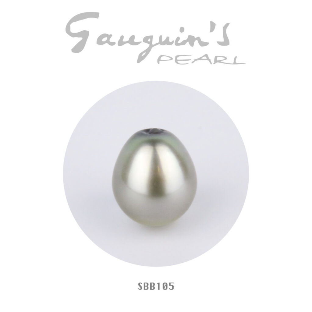 Tahitian pearl Semi-baroque, 10,5mm AA