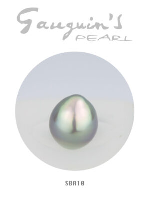 Tahitian pearl, AAA Semi-baroque 10mm