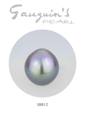 Tahitian pearl, AA+ Semi-baroque 12mm