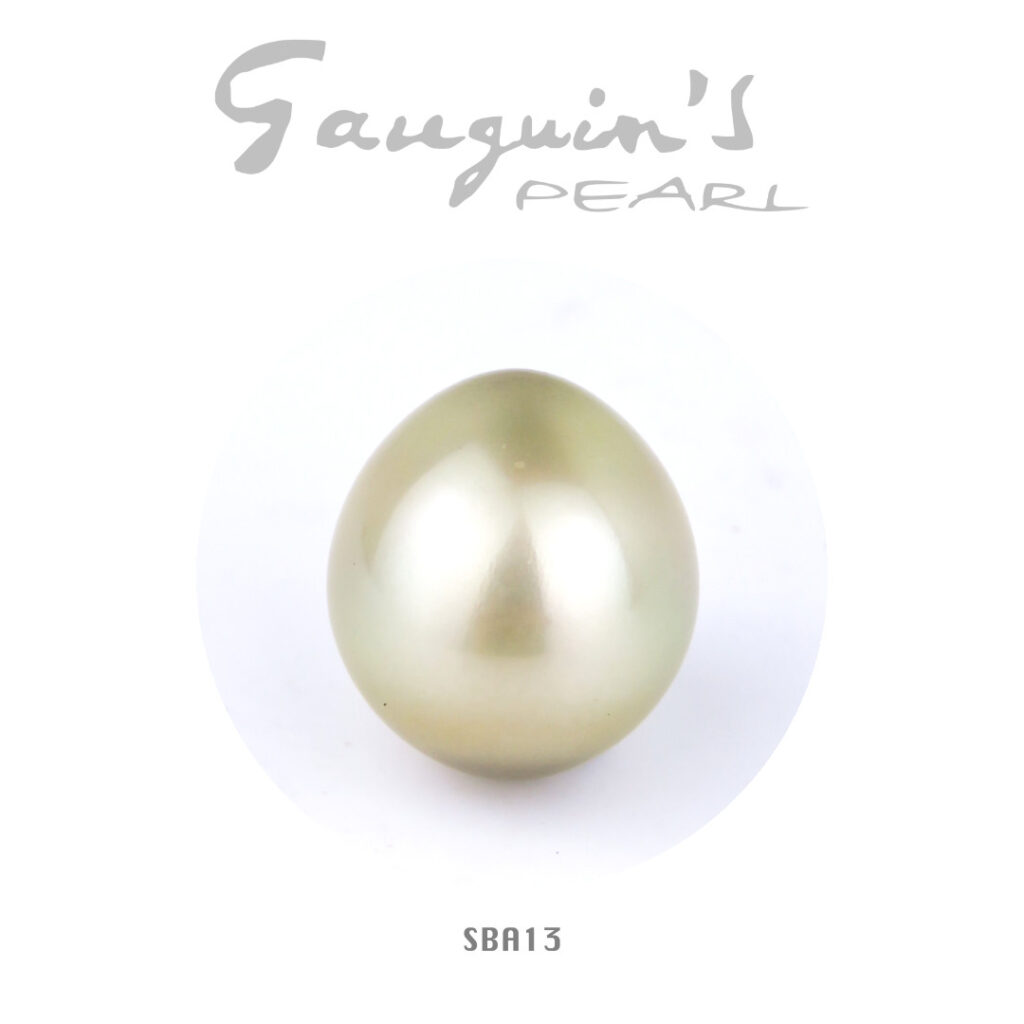 Tahitian pearl, Semi-baroque 13mm AAA