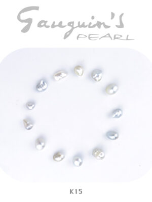 Tahitian pearl, big white Keshis