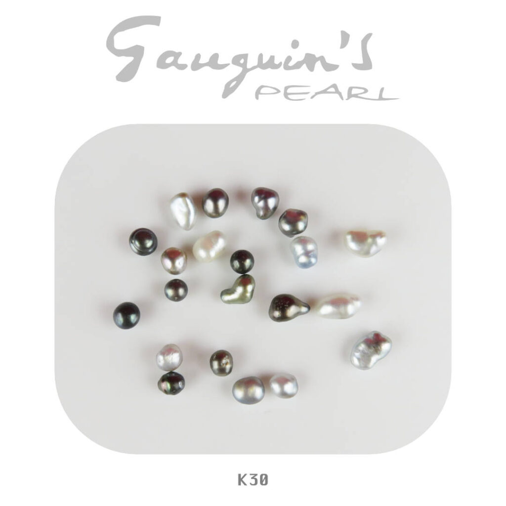 Tahitian pearls, small Keshis