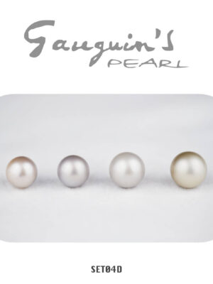 04 Rounds Golden Tahitian pearls