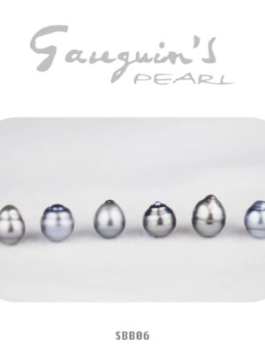 06 Semi-baroque Tahitian pearls