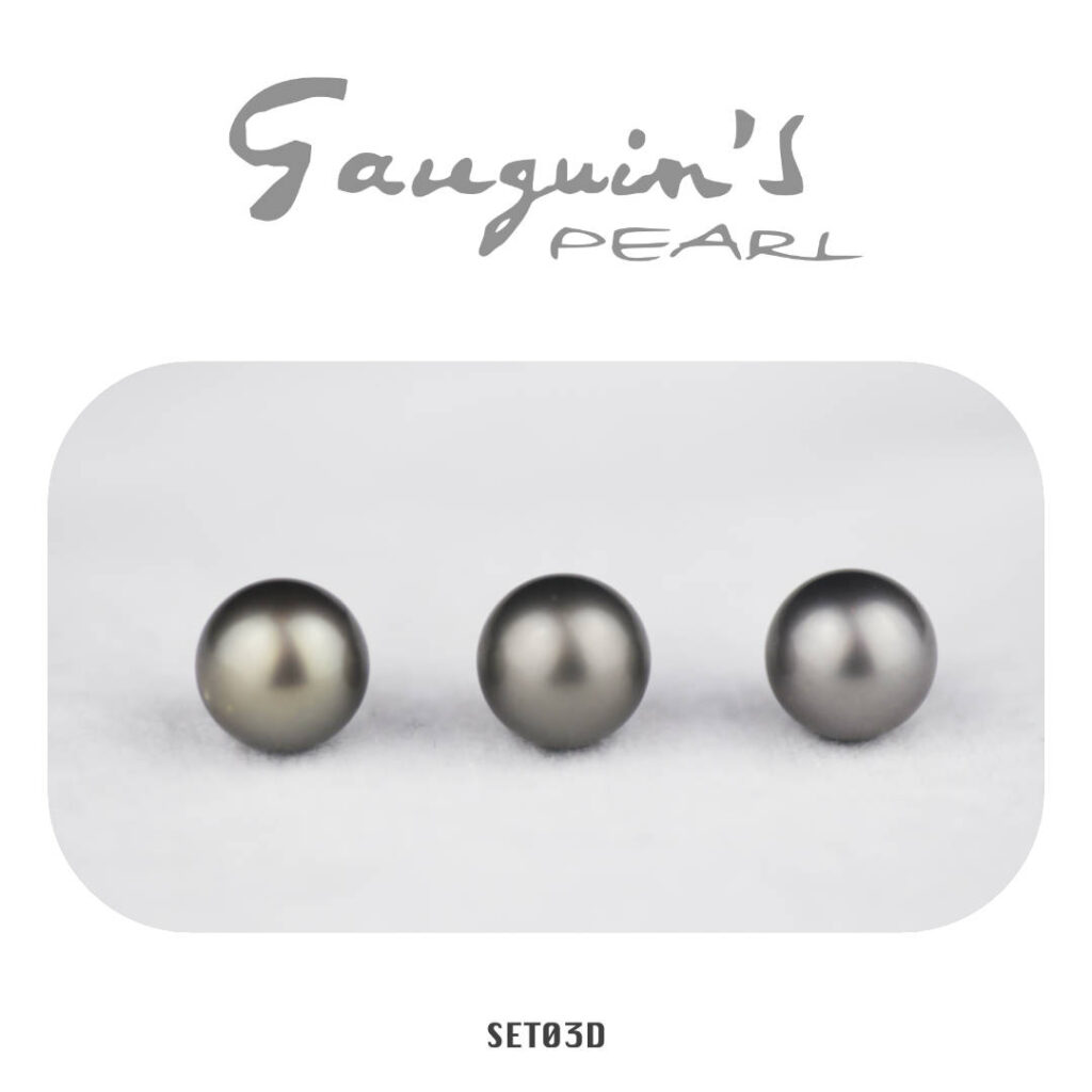 03 Dark Rounds 12mm Tahitian pearls
