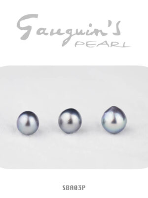 03 Blue Semi-baroques Tahitian pearls