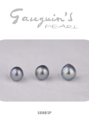 03 Blue Semi-baroques Tahitian pearls