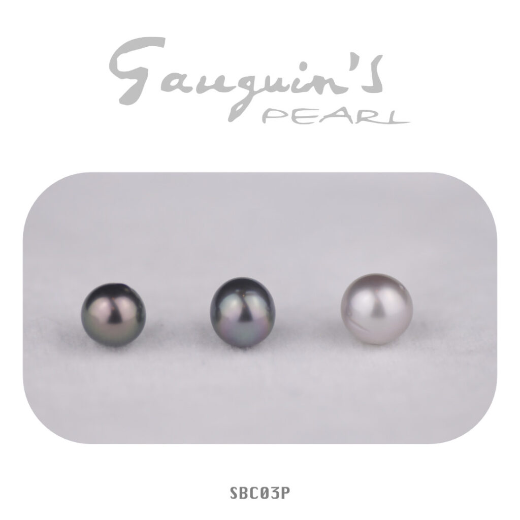 03 Semi-baroque Tahitian pearls