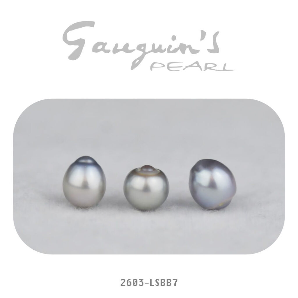 03 Semi-baroque Tahitian pearls