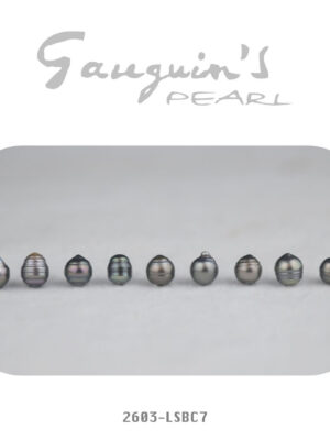 09 Dark Semi-baroque Tahitian pearls
