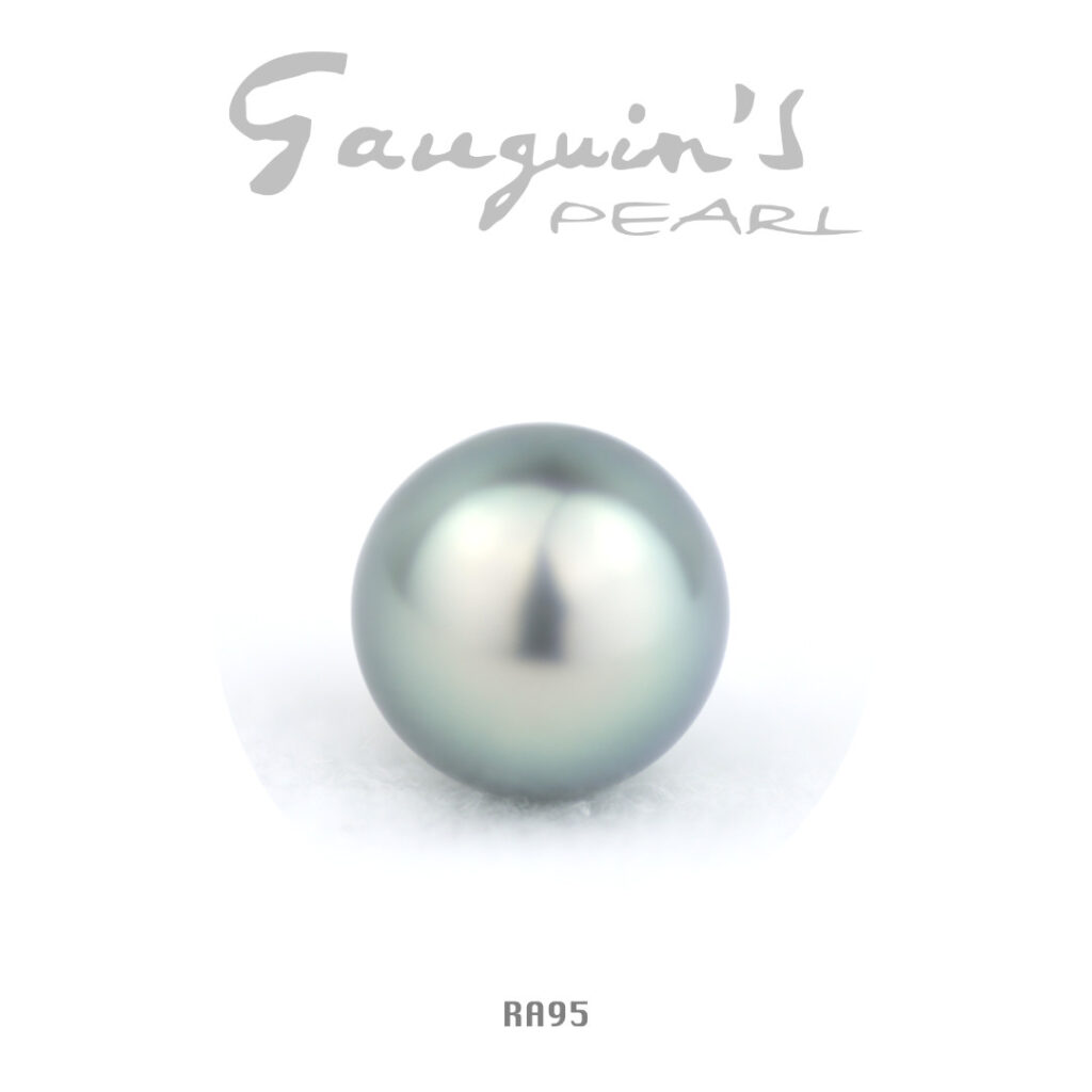 Tahitian pearl, Round AAA 9,5mm