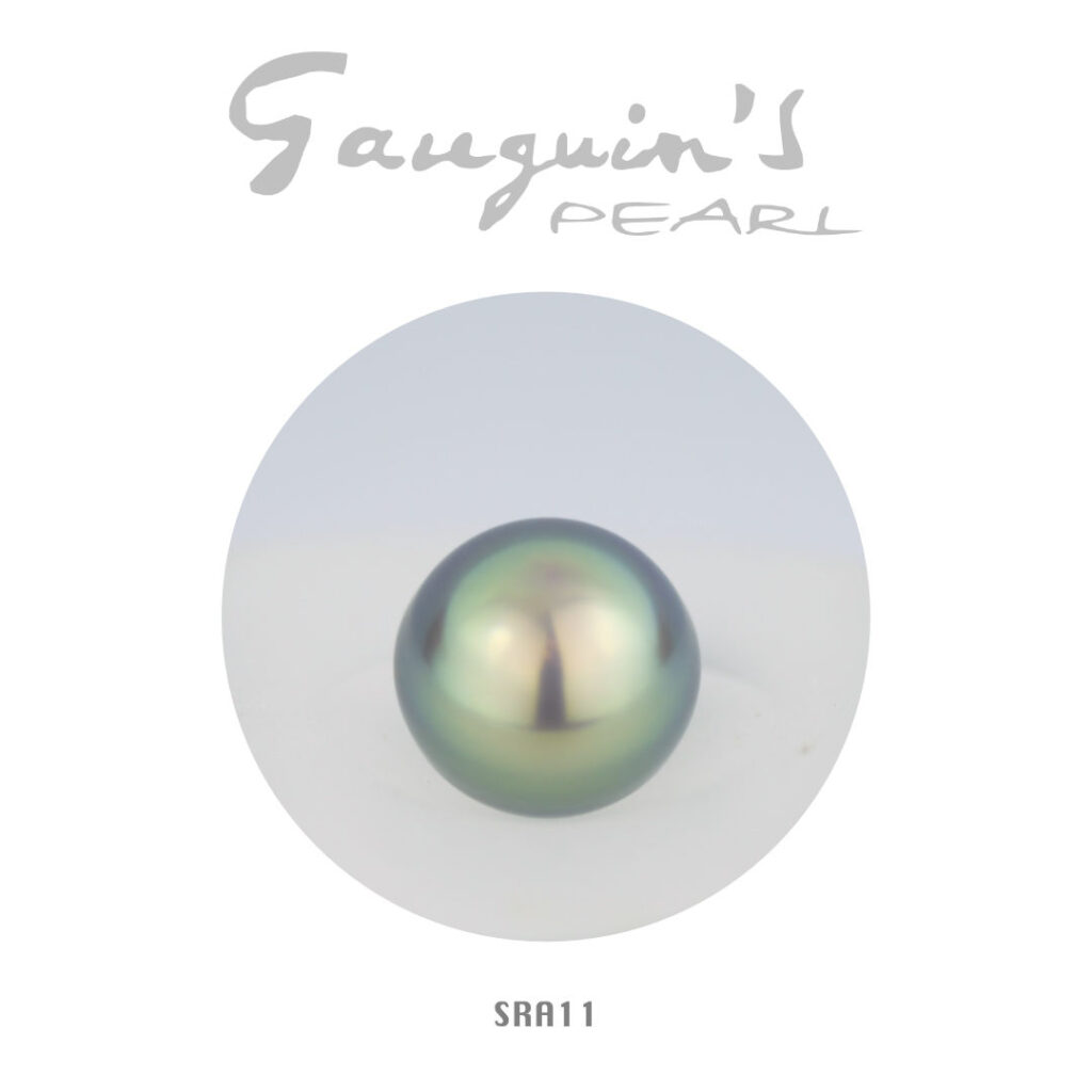 Tahitian pearl, Semi-round AAA+ 11mm