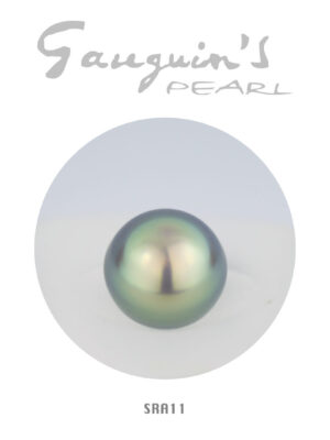 Tahitian pearl, Semi-round AAA+ 11mm
