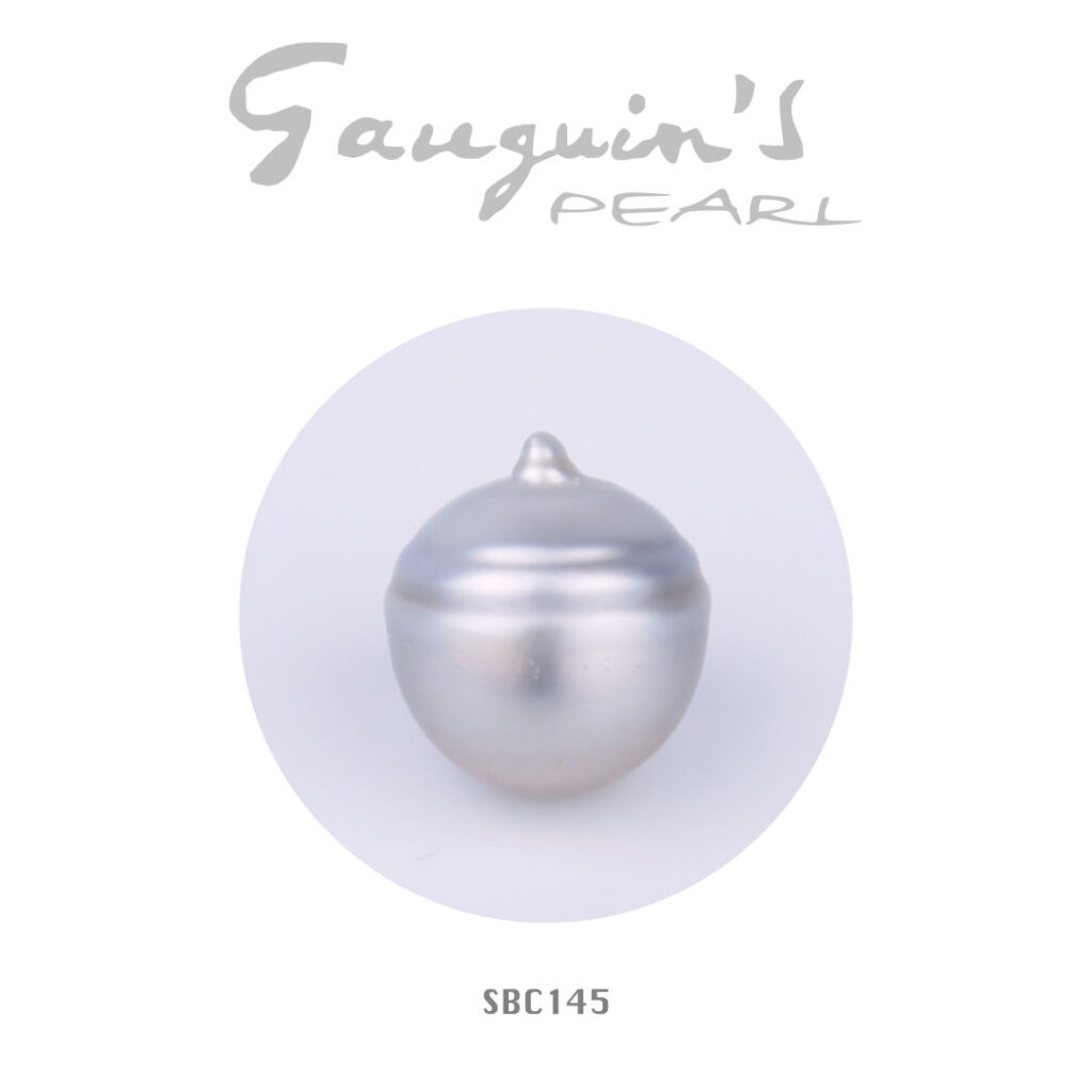 Rare Tahitian pearl, Semi-baroque A 14,5mm