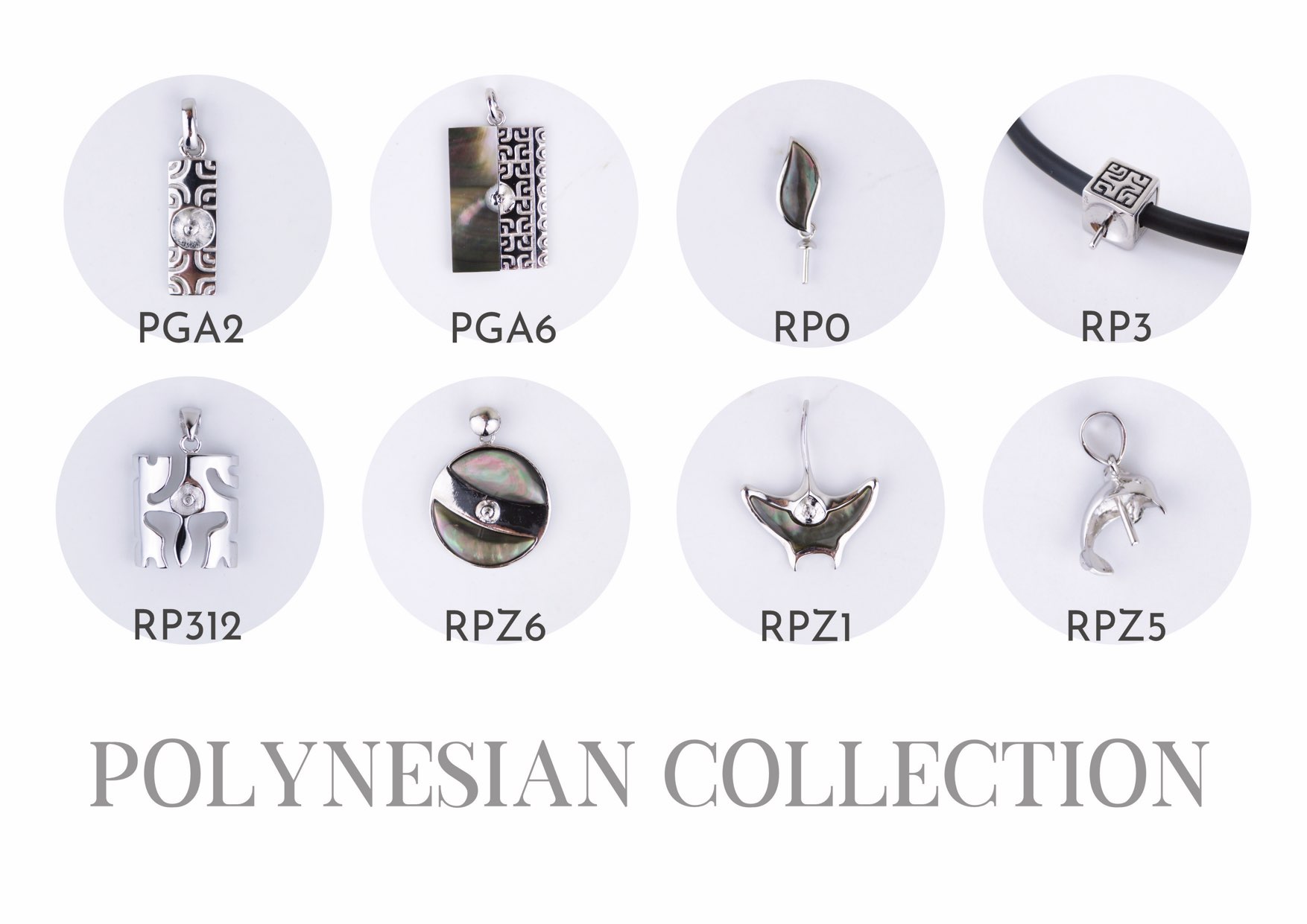 Polynesian collection mount references