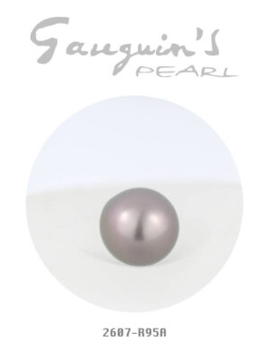 KESHIS ISABELA Semi-round Tahitian pearl, 9,5mm AAA