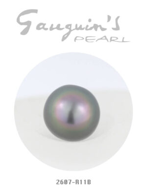 KESHIS ISABELA Rainbow Round Tahitian pearl, 11mm AA