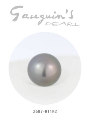 KESHIS ISABELA Multitones Round Tahitian pearl, 11mm
