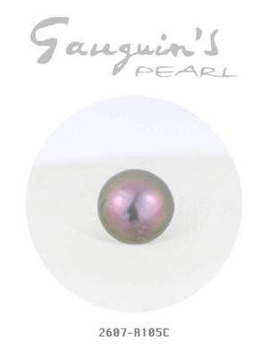 KESHIS ISABELA Tahitian pearl, Semi-round 10,5mm A