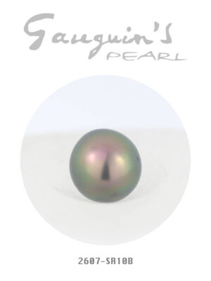 KESHIS ISABELA Tahitian pearl semi-round, 10mm AA