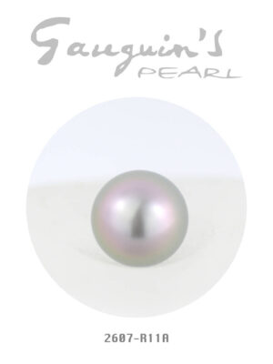 KESHIS ISABELA Pastel Tahitian pearl, Round 11mm AAA